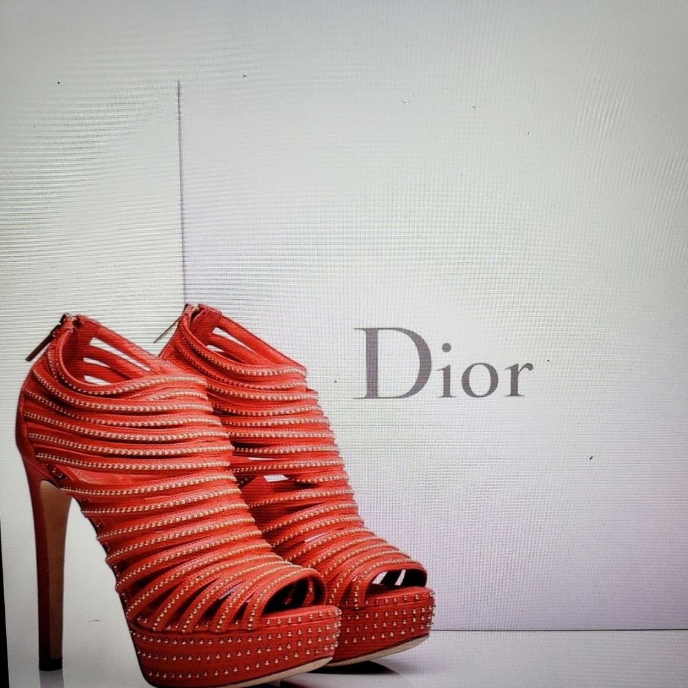 Christian Dior Studded Gladiator Shoes